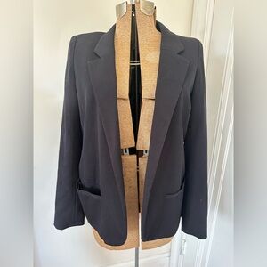 Black classic size L blazer